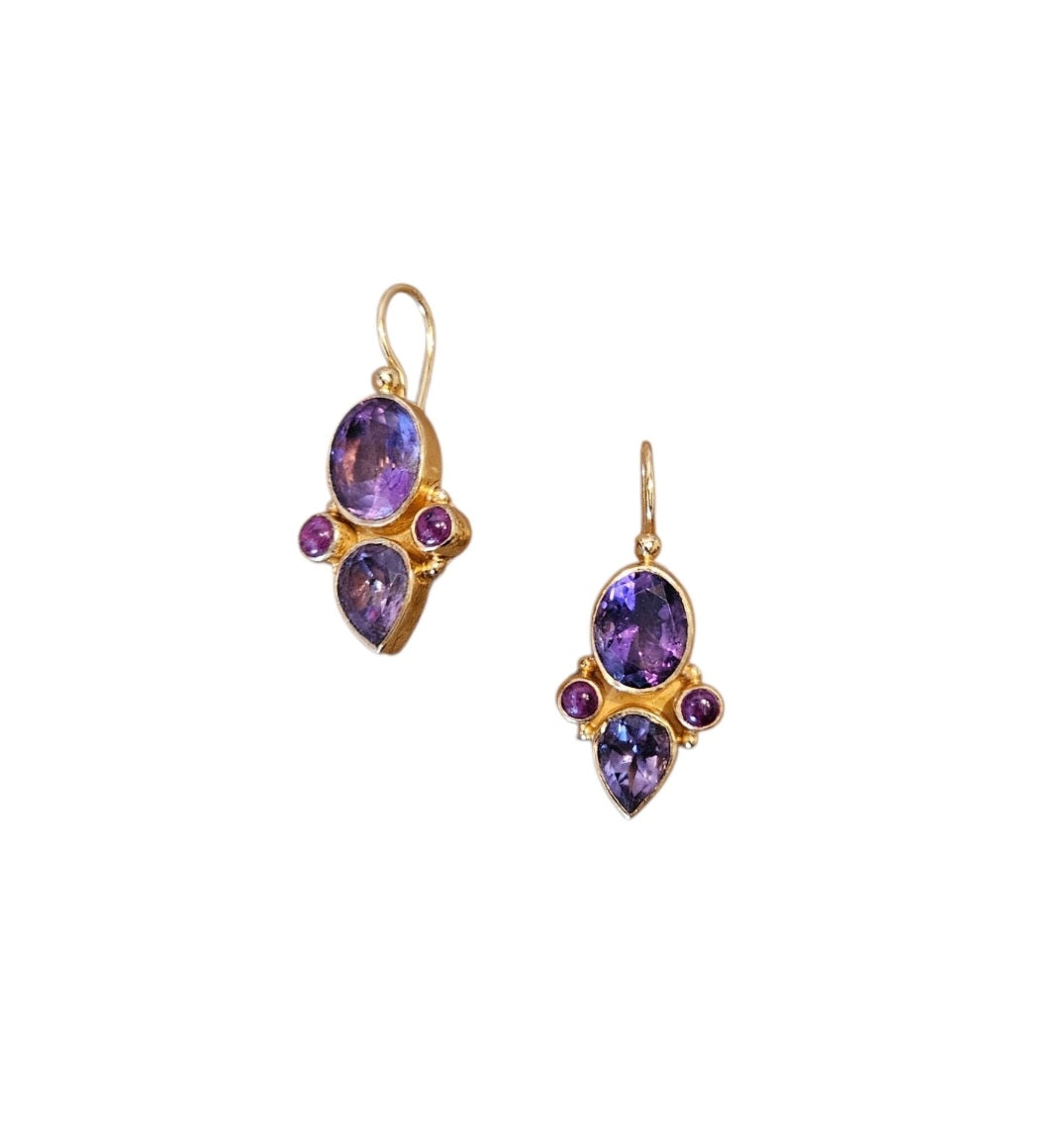 N°06 AMETHYST 7,98g. EARRINGS