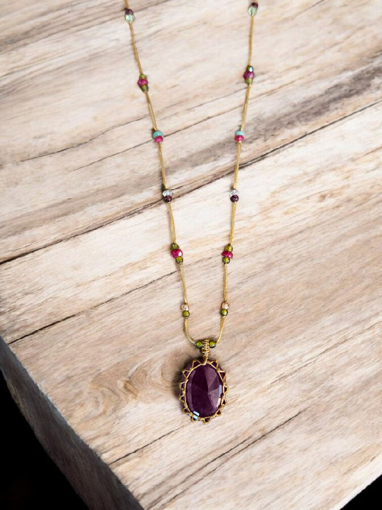 LONG TIBETAN NECKLACE VVVV