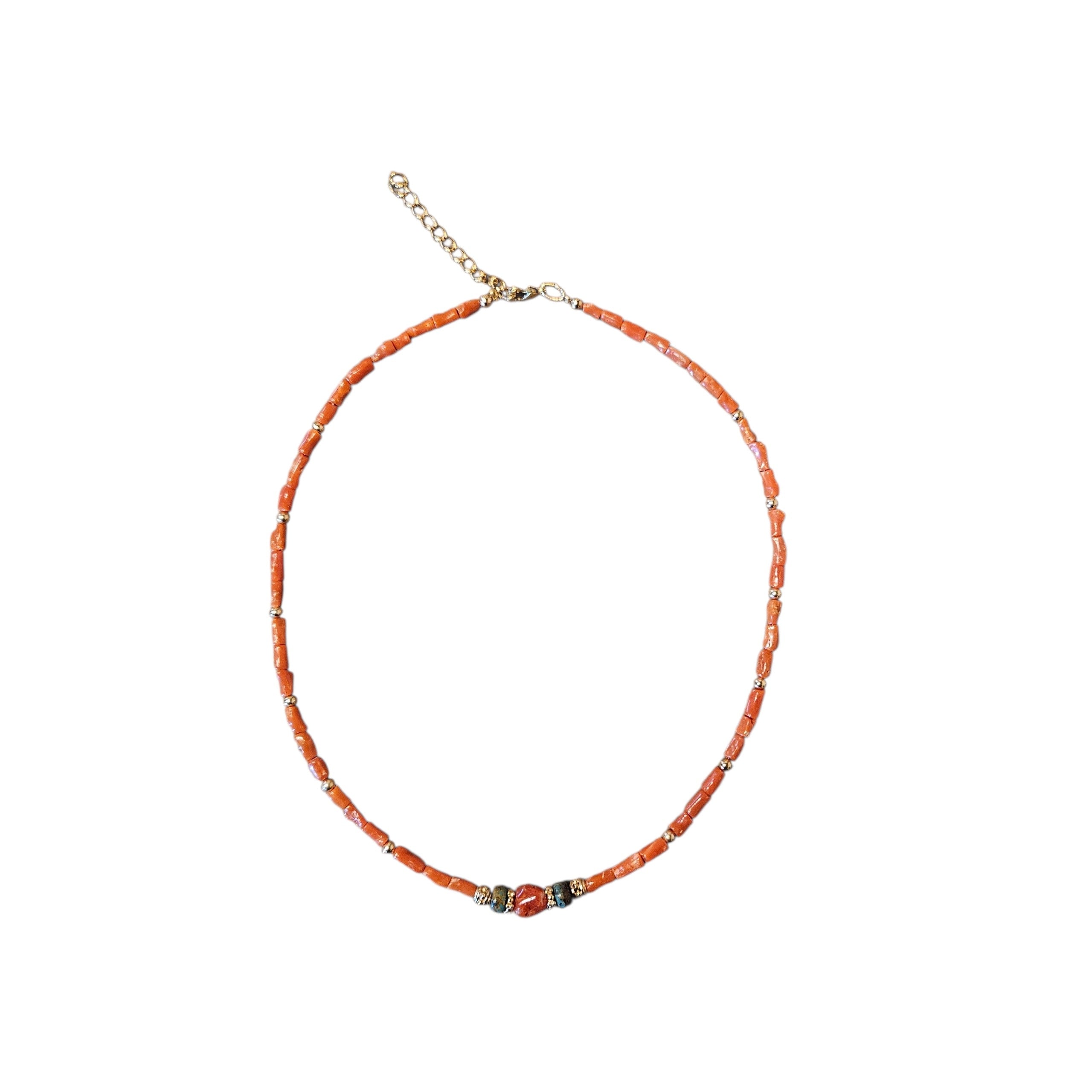 N°15 CORAL 9,21g. NECKLACE