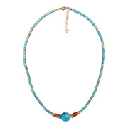 N°43 TURQUOISE 9,11g. NECKLACE