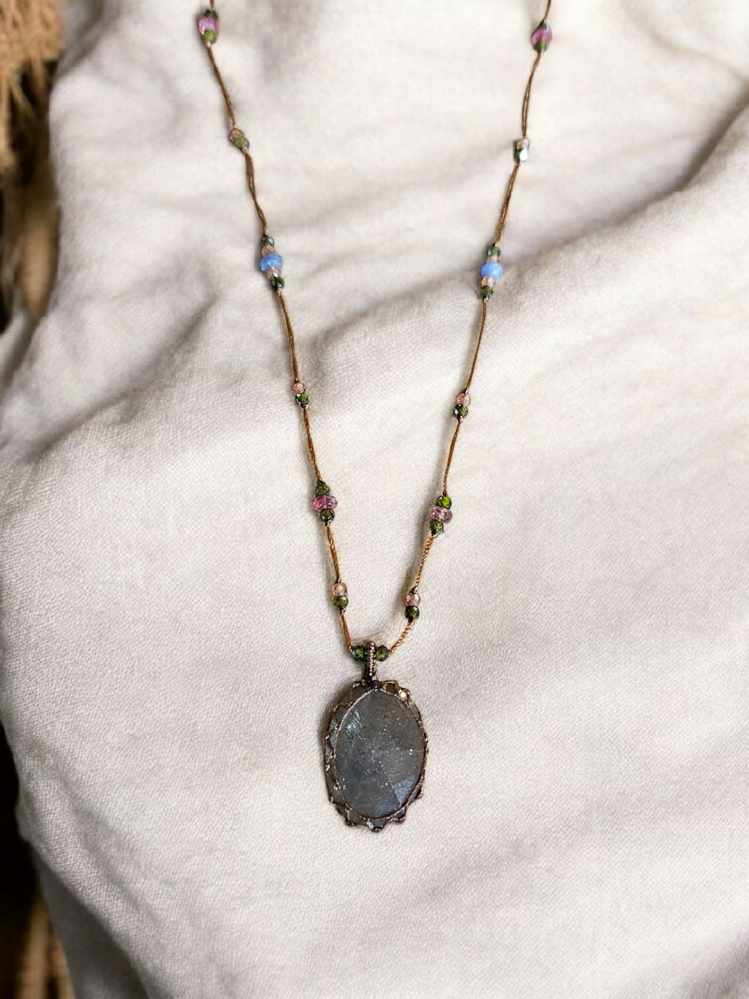 LONG TIBETAN NECKLACE VVV