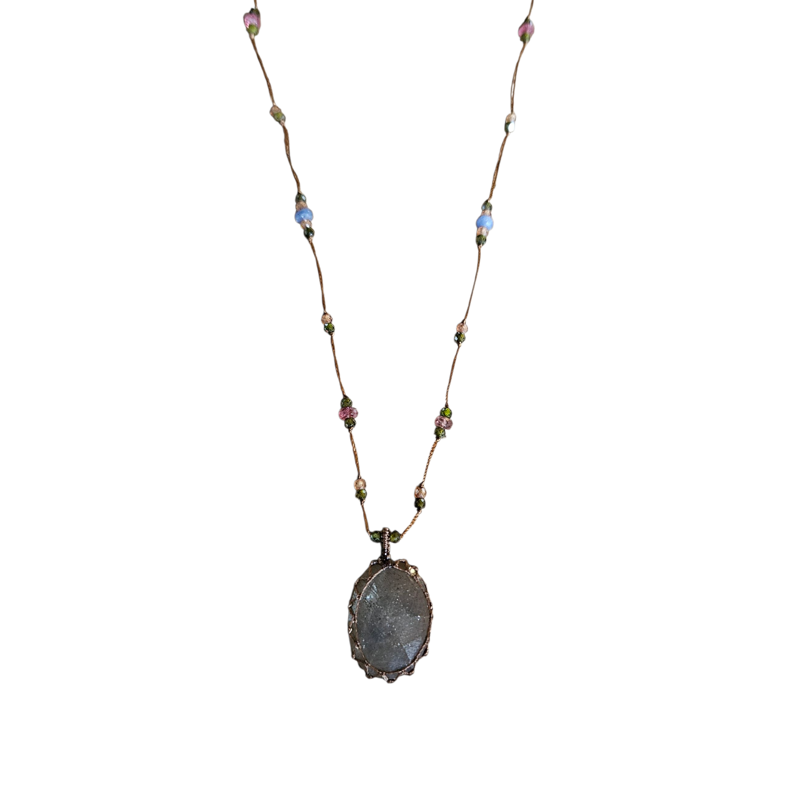 LONG TIBETAN NECKLACE VVV