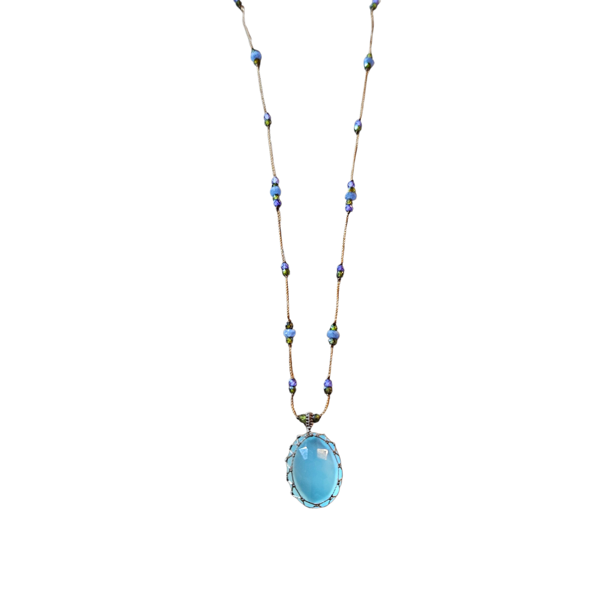 LONG TIBETAN NECKLACE V