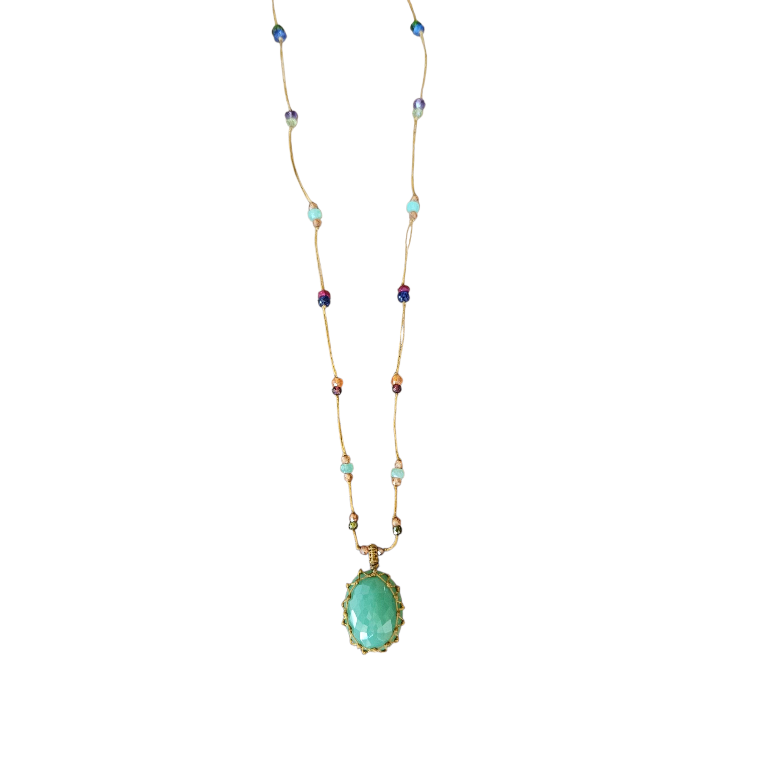 LONG TIBETAN NECKLACE VVVV