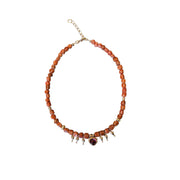 N°11 CORAL 27,52g. NECKLACE