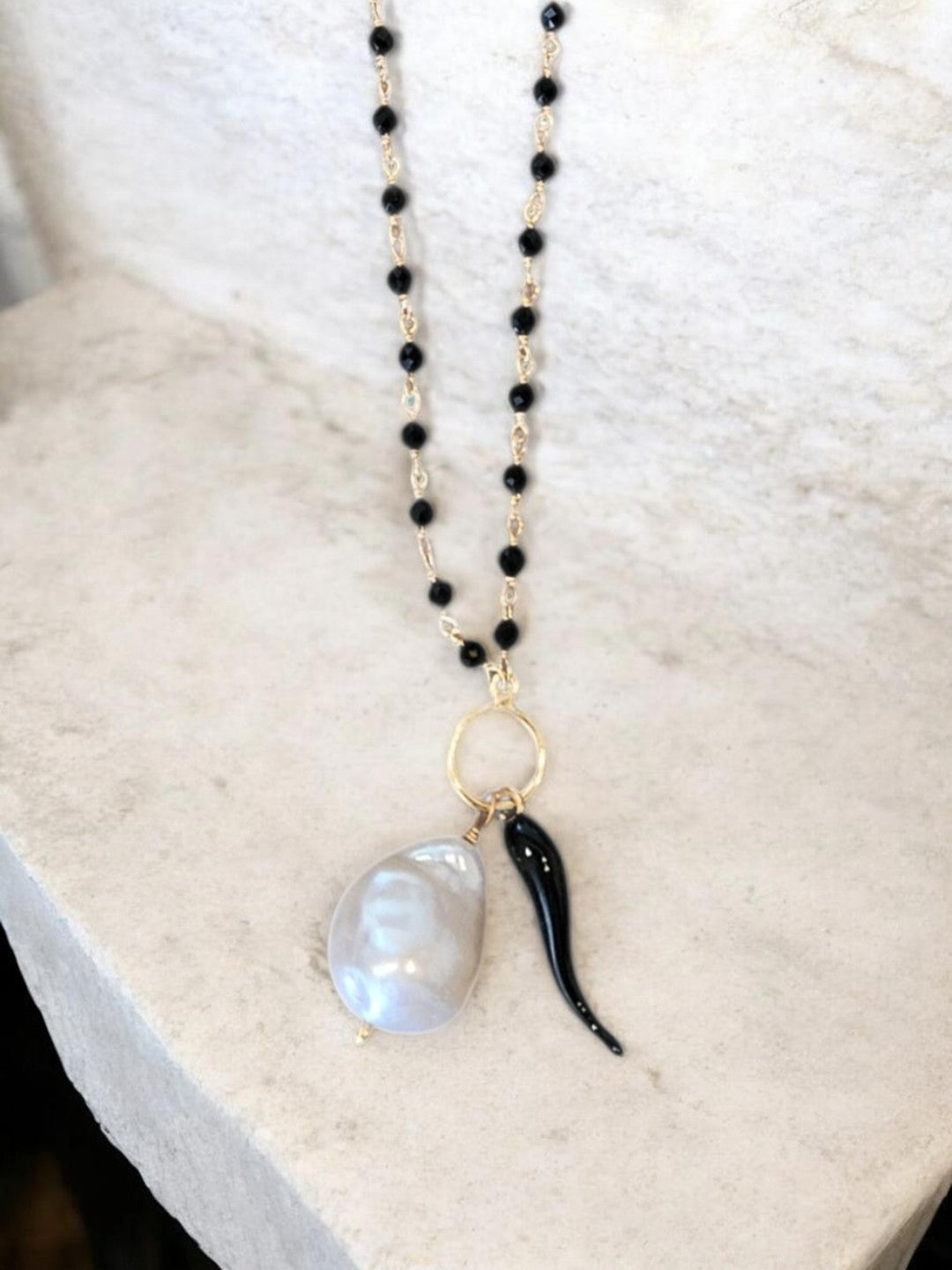 N°103 PERLA LONG NECKLACE