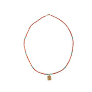 N°22 CORAL 10,24g.LONG NECKLACE