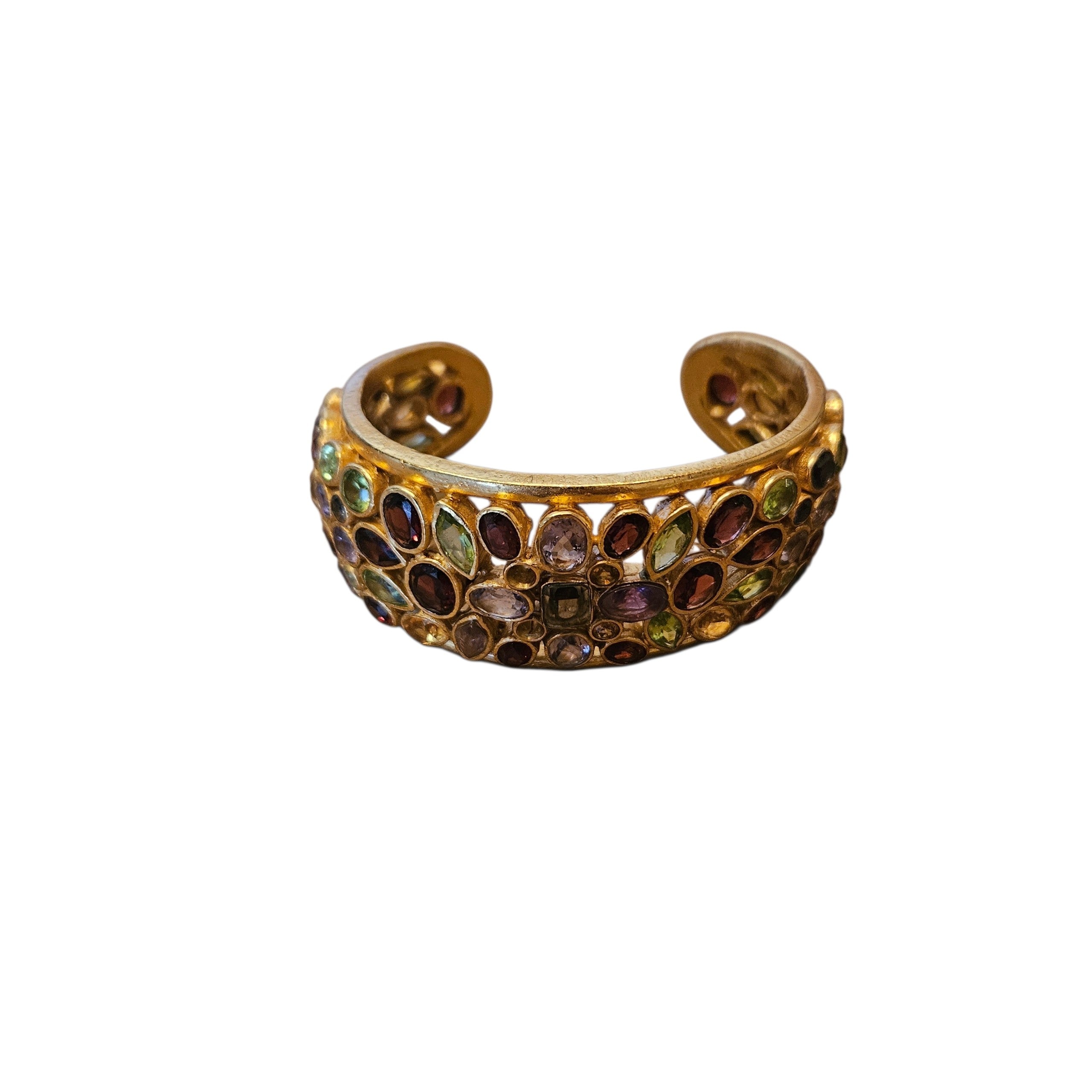 N°04 PLATE & GOLD MULTICOLOR 70,76g. BRACELET