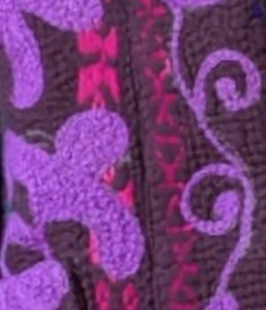 GILET KANTHA BRODE