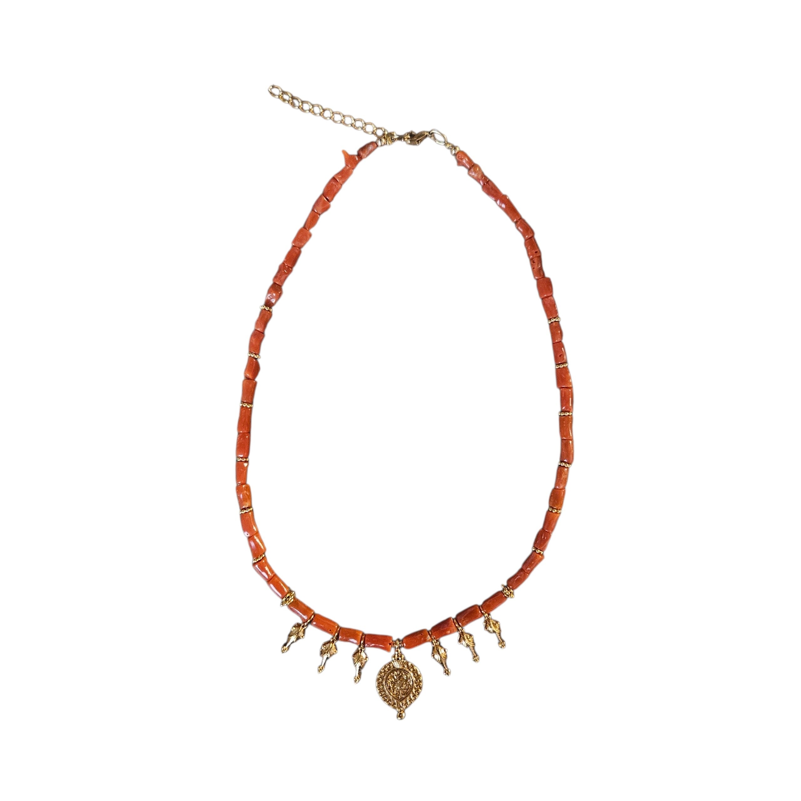 N°23 CORAL 16,62g. NECKLACE