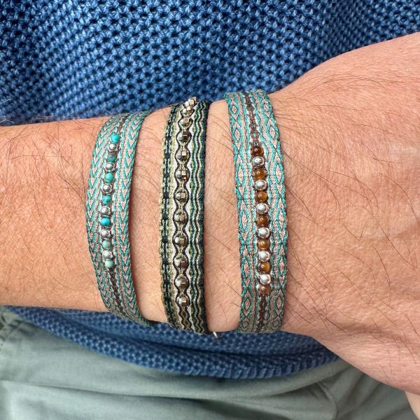 MT160 MEN'S STONES BRACELET