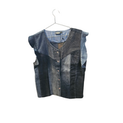 AMANDA DENIM TOP