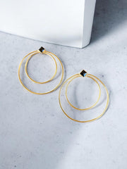 N°22 DOUBLE ARO EARRINGS