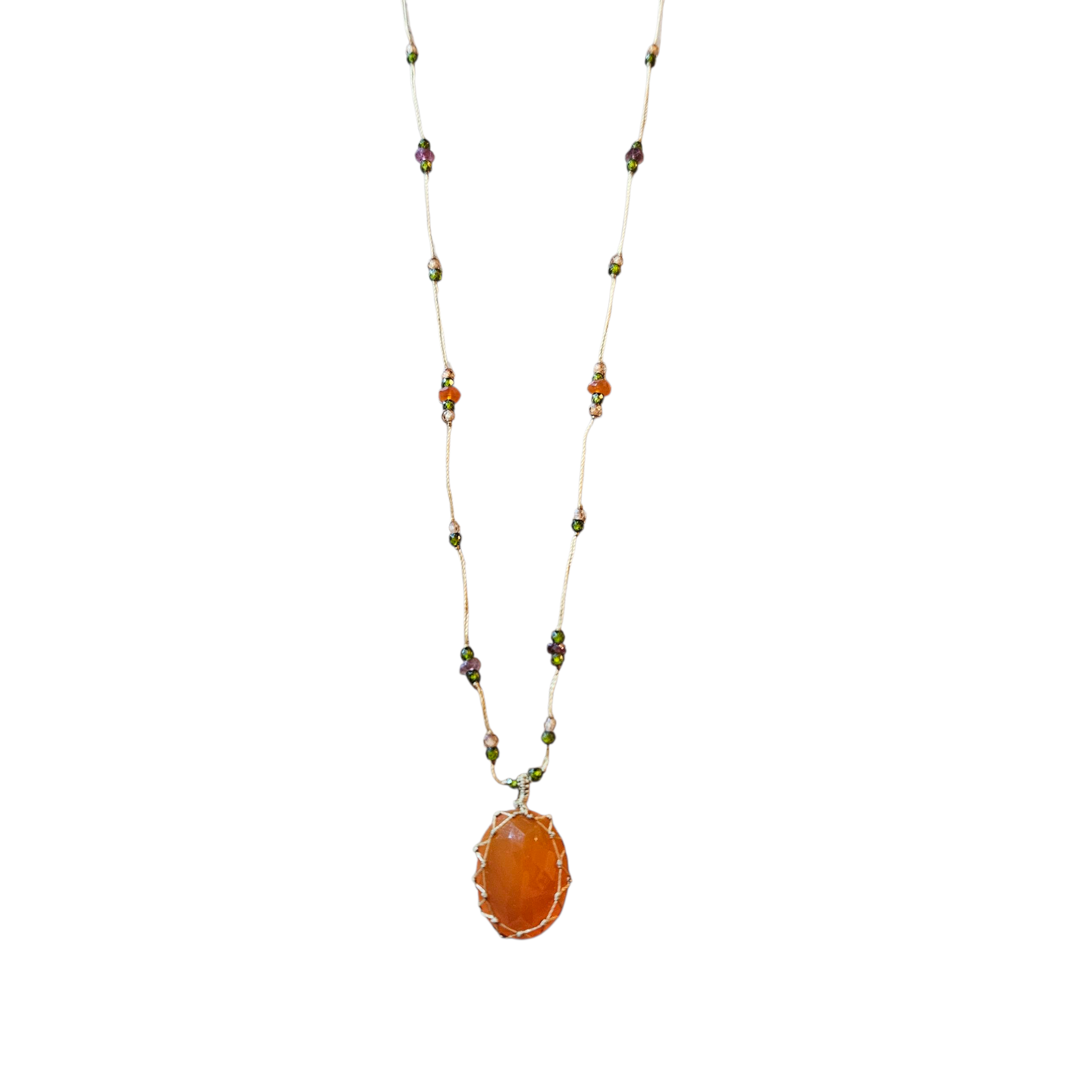 LONG TIBETAN NECKLACE V