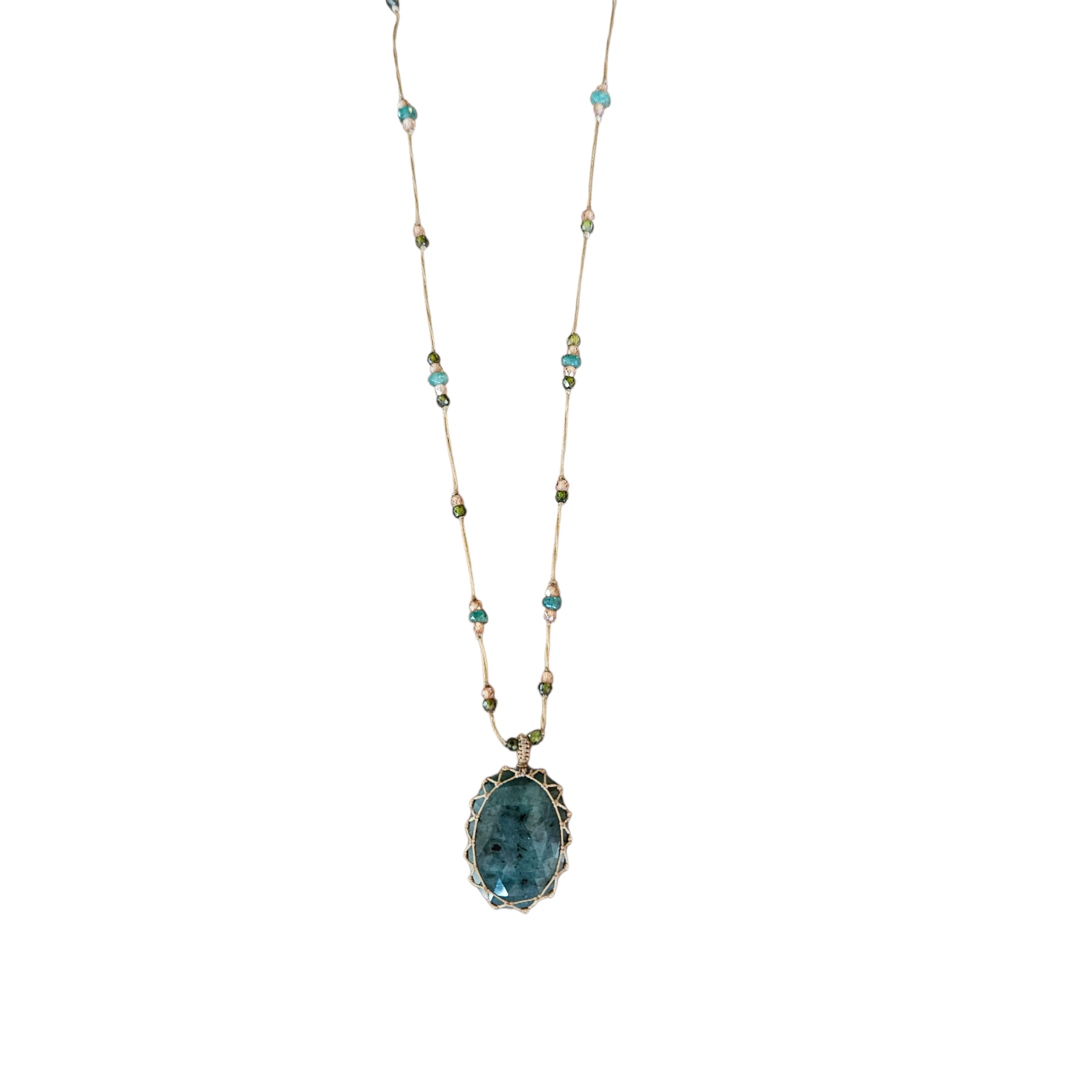 LONG TIBETAN NECKLACE VVV