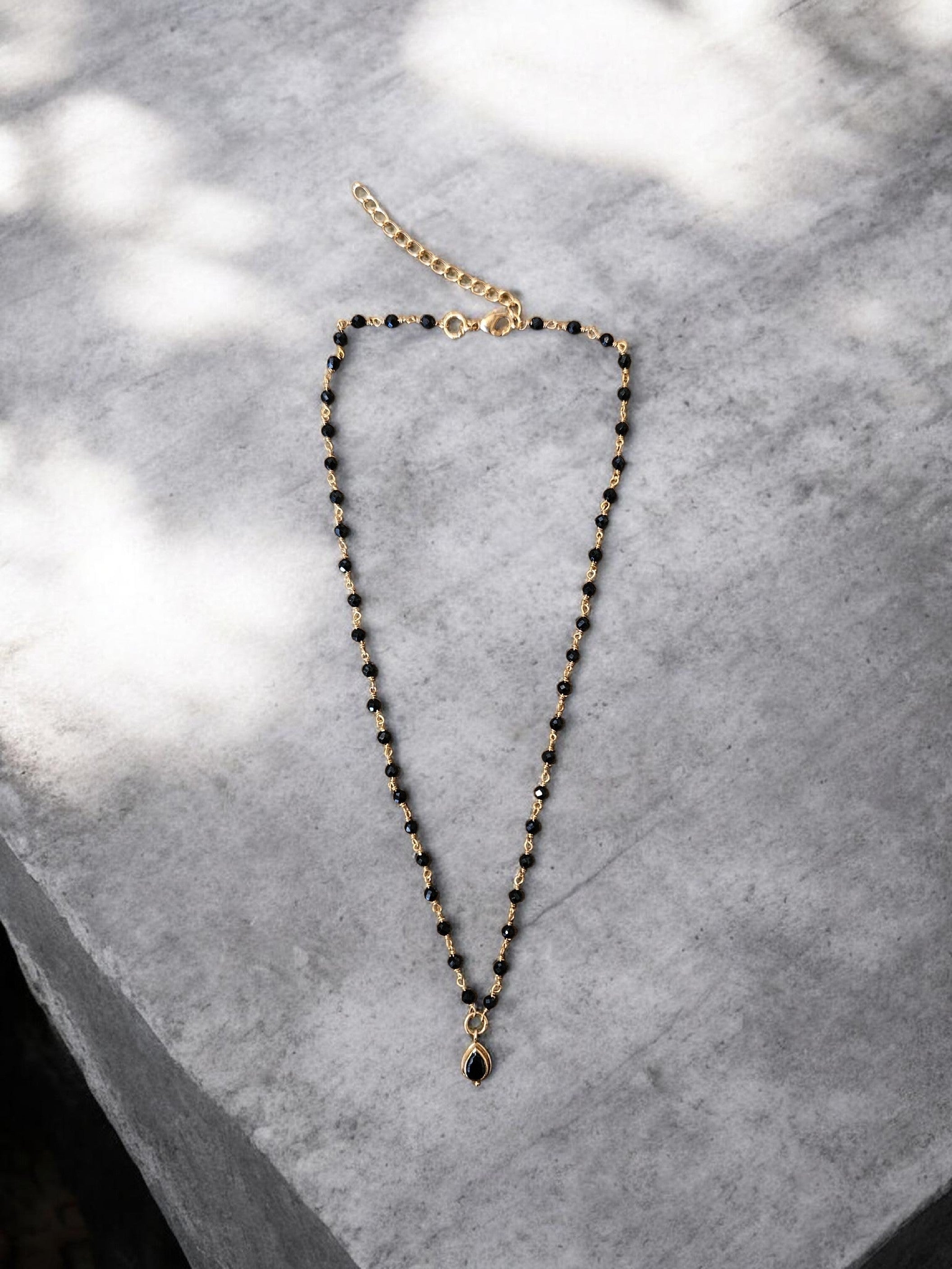 N°108 ROSARIO LAQRIMA NECKLACE