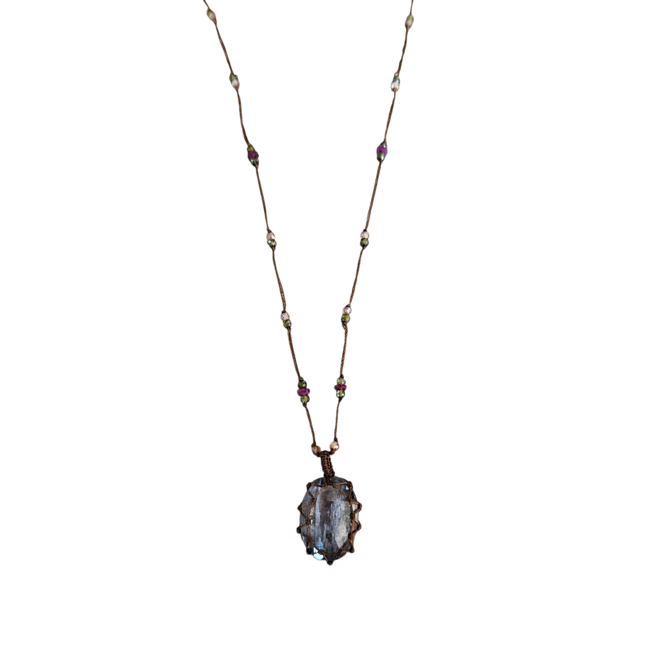 LONG TIBETAN NECKLACE VVVVV