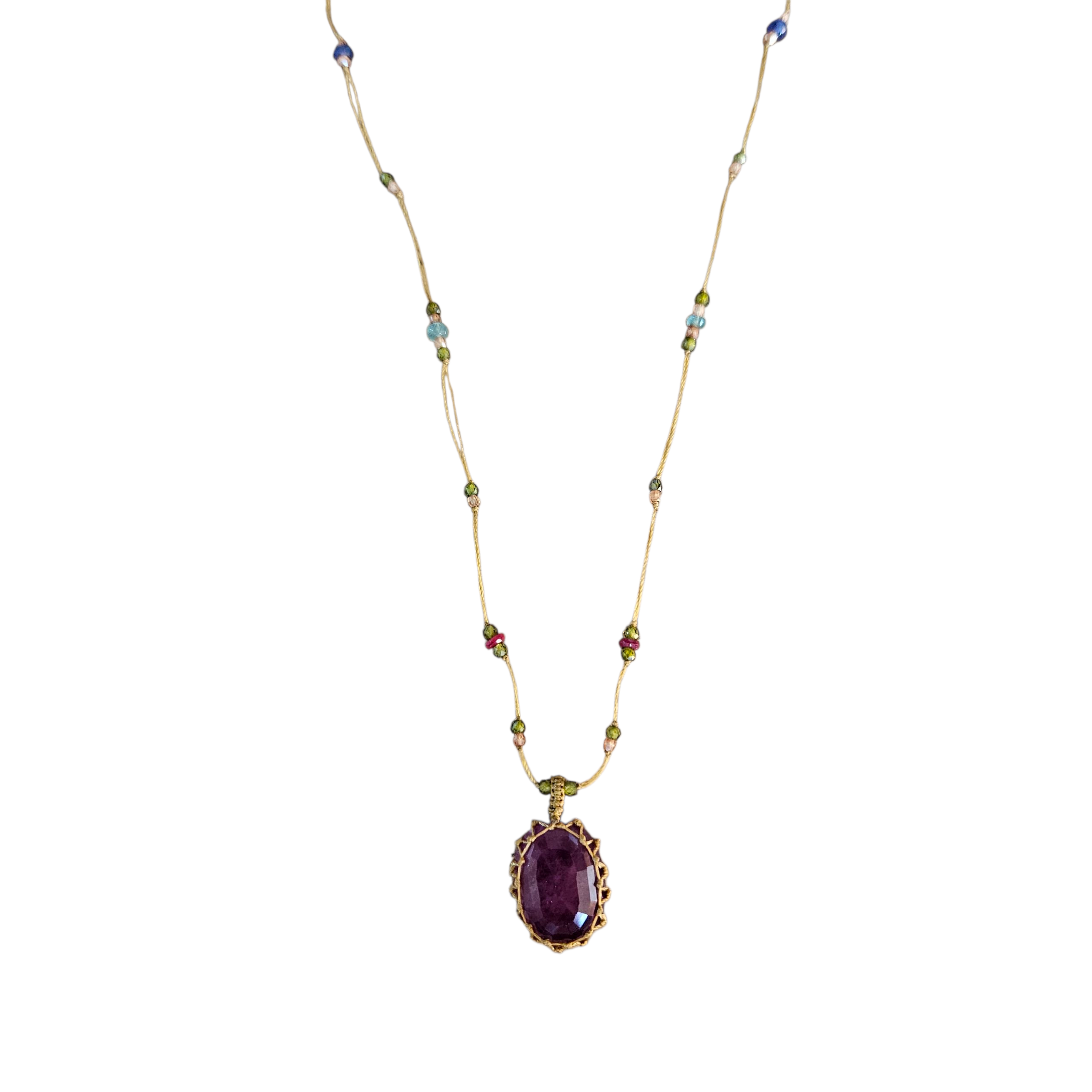 SHORT TIBETAN NECKLACE VVV